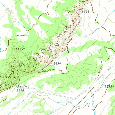 United States Geological Survey Beacon Well, AZ (1972, 24000-Scale) digital map