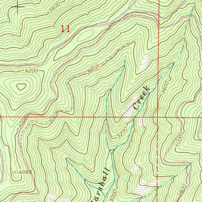 United States Geological Survey Bead Lake, WA-ID (1968, 24000-Scale) digital map