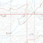 United States Geological Survey Bean Flat East, NV (1986, 24000-Scale) digital map