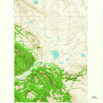 United States Geological Survey Bean Lake, MT (1963, 24000-Scale) digital map