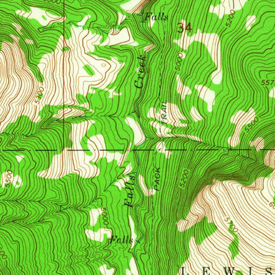 United States Geological Survey Bean Lake, MT (1963, 24000-Scale) digital map