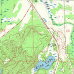 United States Geological Survey Bean Lake, WI (1971, 24000-Scale) digital map