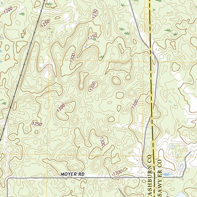 United States Geological Survey Bean Lake, WI (2022, 24000-Scale) digital map