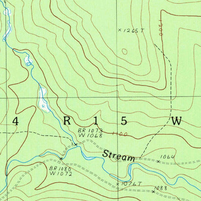 United States Geological Survey Bean Pot Pond, ME (1989, 24000-Scale) digital map