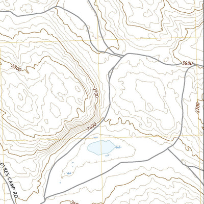 United States Geological Survey Bean Soup Lake, NE (2021, 24000-Scale) digital map