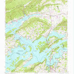 United States Geological Survey Bean Station, TN (1960, 24000-Scale) digital map