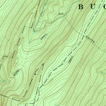 United States Geological Survey Beans Cove, PA (1967, 24000-Scale) digital map
