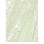 United States Geological Survey Beans Cove, PA (2023, 24000-Scale) digital map