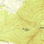United States Geological Survey Beans Creek, TN (1951, 24000-Scale) digital map