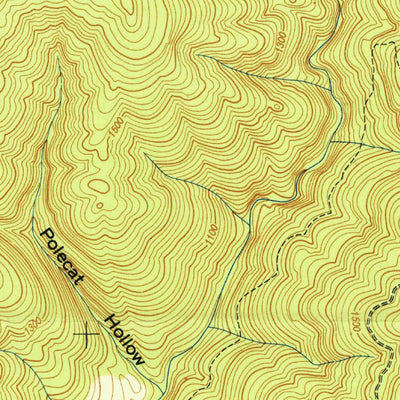 United States Geological Survey Beans Creek, TN (1951, 24000-Scale) digital map