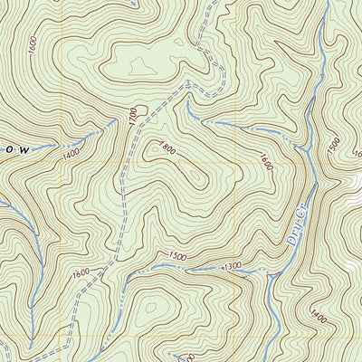 United States Geological Survey Beans Creek, TN (2022, 24000-Scale) digital map