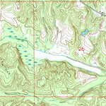United States Geological Survey Beans Ferry, MS (1992, 24000-Scale) digital map