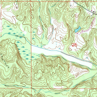 United States Geological Survey Beans Ferry, MS (1992, 24000-Scale) digital map