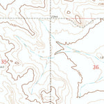 United States Geological Survey Bear Butte, ND (1972, 24000-Scale) digital map
