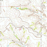 United States Geological Survey Bear Butte, ND (1972, 24000-Scale) digital map