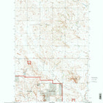 United States Geological Survey Bear Butte, ND (1997, 24000-Scale) digital map