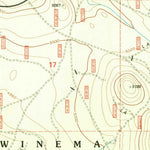 United States Geological Survey Bear Butte, OR (1999, 24000-Scale) digital map