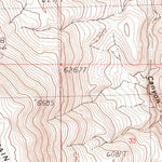 United States Geological Survey Bear Buttes, NV (1990, 24000-Scale) digital map