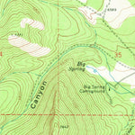 United States Geological Survey Bear Camp Gulch, ID (1968, 24000-Scale) digital map