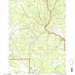 United States Geological Survey Bear Canyon Butte, OR (1992, 24000-Scale) digital map