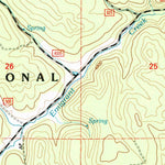 United States Geological Survey Bear Canyon Butte, OR (1992, 24000-Scale) digital map