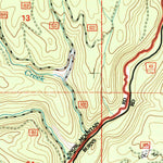 United States Geological Survey Bear Canyon Butte, OR (1992, 24000-Scale) digital map