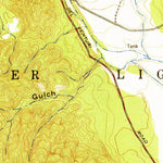 United States Geological Survey Bear Canyon, CA (1949, 24000-Scale) digital map