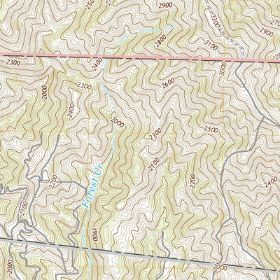 United States Geological Survey Bear Canyon, CA (2021, 24000-Scale) digital map