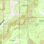 United States Geological Survey Bear Canyon, UT (1987, 24000-Scale) digital map