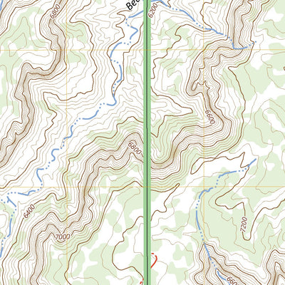United States Geological Survey Bear Canyon, UT (2023, 24000-Scale) digital map