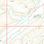 United States Geological Survey Bear Coulee, MT (1968, 24000-Scale) digital map