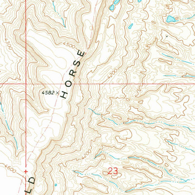 United States Geological Survey Bear Coulee, MT (1968, 24000-Scale) digital map