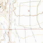 United States Geological Survey Bear Creek Ranch, WY (1960, 24000-Scale) digital map