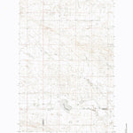 United States Geological Survey Bear Creek Reservoir, MT (1985, 24000-Scale) digital map