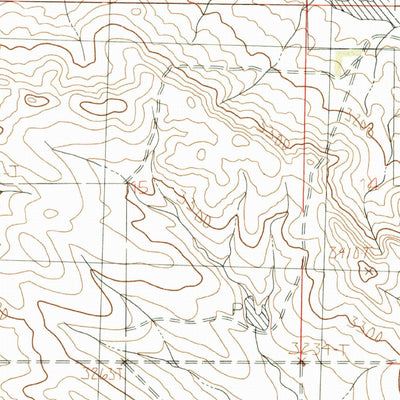 United States Geological Survey Bear Creek Reservoir, MT (1985, 24000-Scale) digital map