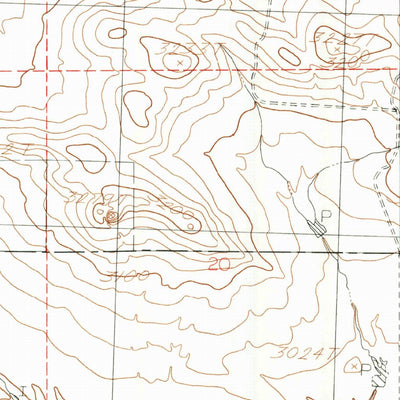 United States Geological Survey Bear Creek Reservoir SE, MT (1985, 24000-Scale) digital map