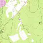 United States Geological Survey Bear Creek, TX (1958, 24000-Scale) digital map