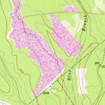 United States Geological Survey Bear Creek, TX (1958, 24000-Scale) digital map