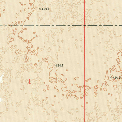 United States Geological Survey Bear Den Butte, ID (1972, 24000-Scale) digital map