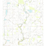 United States Geological Survey Bear Gut Bayou, MS (1983, 24000-Scale) digital map