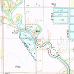 United States Geological Survey Bear Gut Bayou, MS (1983, 24000-Scale) digital map