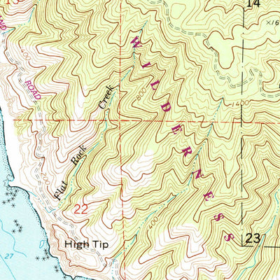 United States Geological Survey Bear Harbor, CA (1969, 24000-Scale) digital map