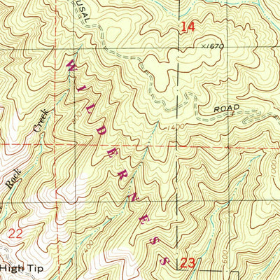 United States Geological Survey Bear Harbor, CA (1997, 24000-Scale) digital map