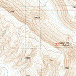 United States Geological Survey Bear Hills, AZ (1990, 24000-Scale) digital map