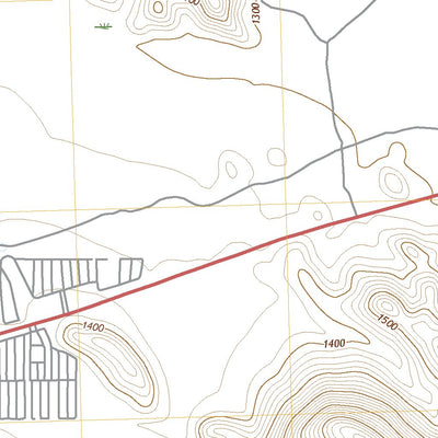 United States Geological Survey Bear Hills, AZ (2018, 24000-Scale) digital map