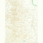 United States Geological Survey Bear Jaw Creek, MT (1969, 24000-Scale) digital map