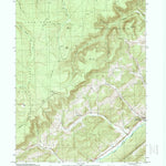 United States Geological Survey Bear Knob, PA (1998, 24000-Scale) digital map