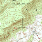 United States Geological Survey Bear Knob, PA (1998, 24000-Scale) digital map