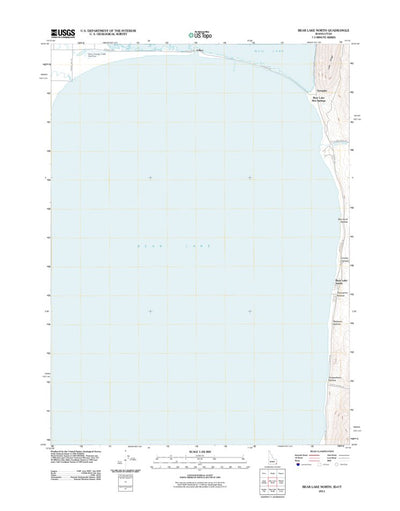 United States Geological Survey Bear Lake North, ID-UT (2011, 24000-Scale) digital map