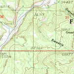 United States Geological Survey Bear Mountain, AZ (1991, 24000-Scale) digital map